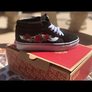 red checkerboard vans journeys